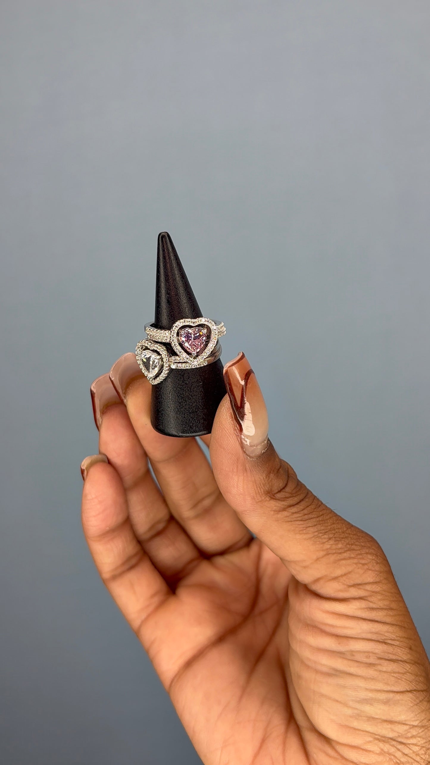 Linked in Love Sterling Silver Ring