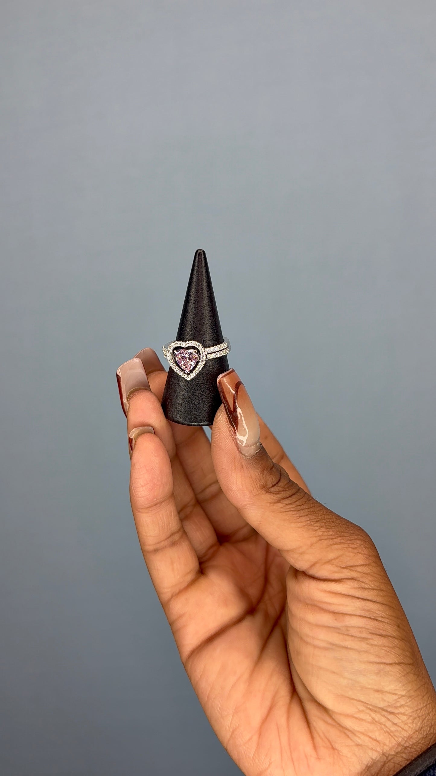 Linked in Love Sterling Silver Ring